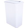 Hardware Resources White 35 Quart Plastic Waste Container CAN-35W